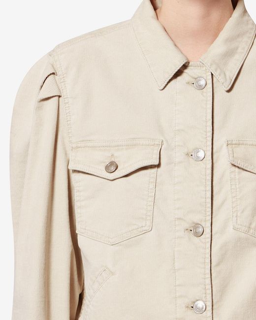 Isabel Marant White Bolineav Jacket