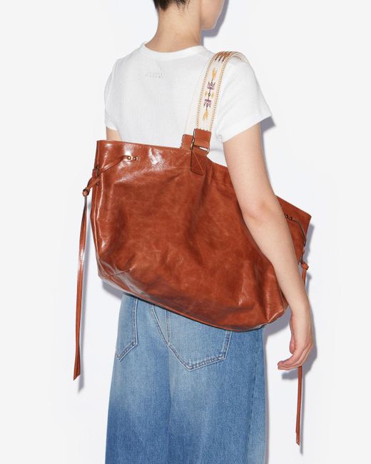 Borsa Wardy di Isabel Marant in Brown