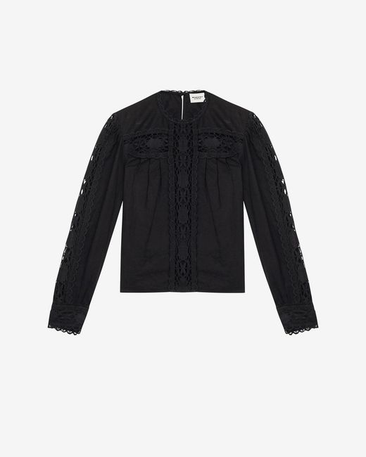 Isabel Marant Black Valmira Blouse