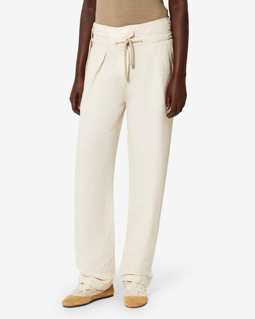 Isabel Marant White Sharon Pants