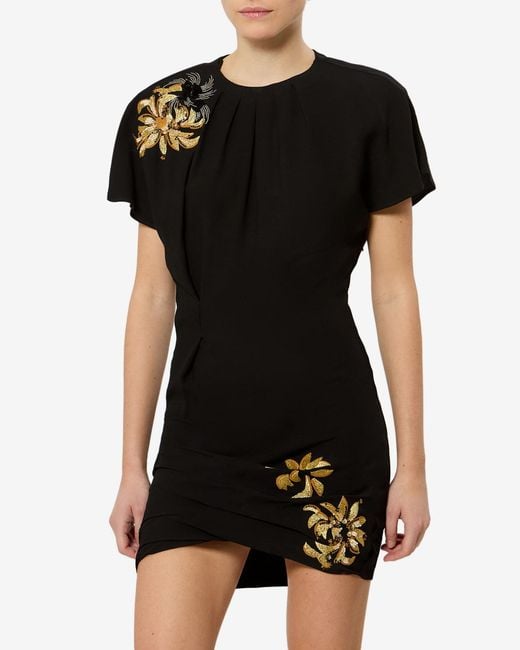 Isabel Marant Black Sakia Dress
