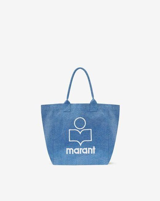 Isabel Marant Blue Yenky Small Tote Bag