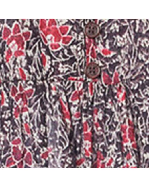 Isabel Marant Purple Lirhetta Top