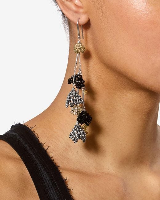 Isabel Marant Brown Catalina Earrings