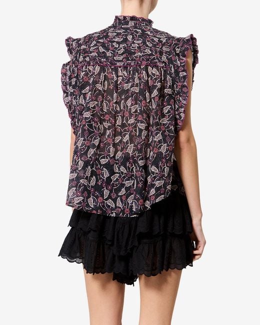 Isabel Marant Multicolor Dersia Top