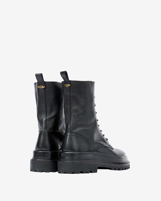 Isabel Marant Black Ghiso Low Boots