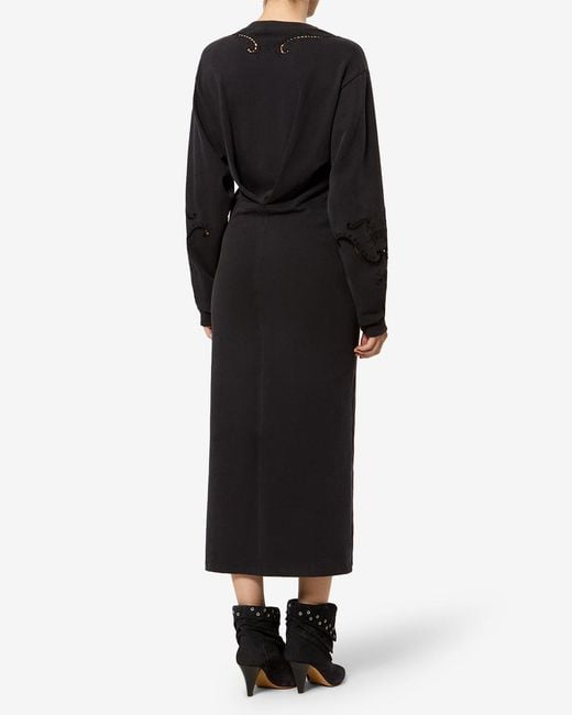 Isabel Marant Black Enaelle Dress