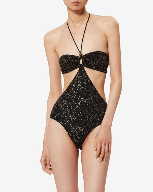 Isabel Marant Black Idoya Swimsuit