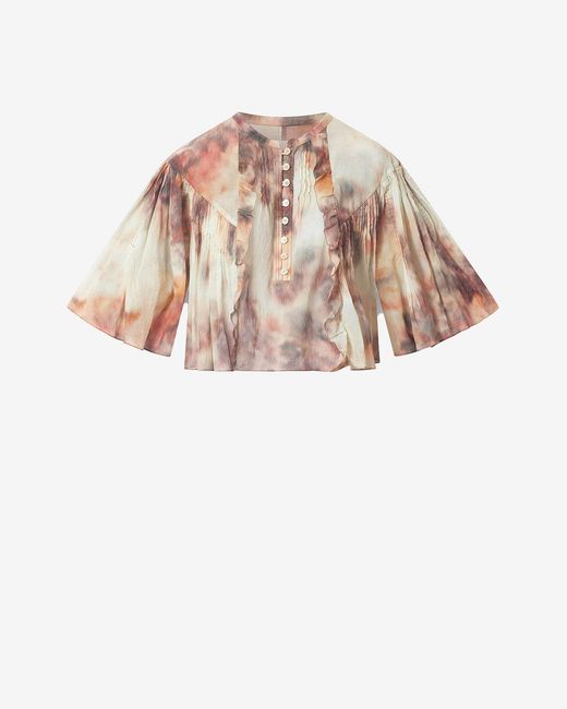 Isabel Marant White Veelia Top
