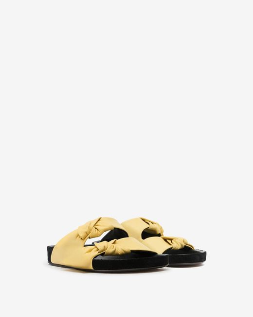 Isabel Marant Black Lennyo Bow Sandals