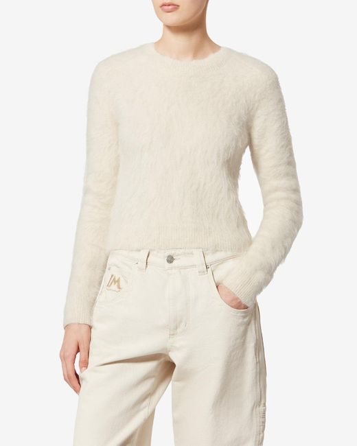 Isabel Marant White Hermine Sweater