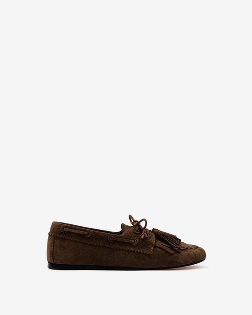 Isabel Marant Brown Fersi Loafers