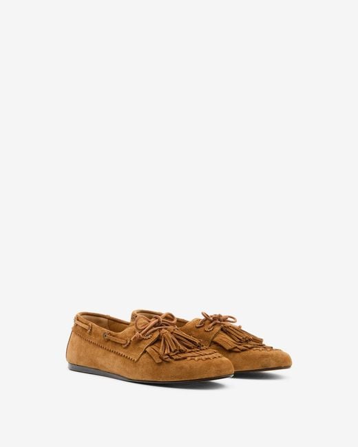 Isabel Marant Natural Fersi Loafers