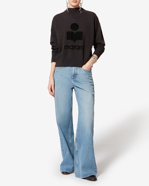 Isabel Marant Black Moby Sweatshirt