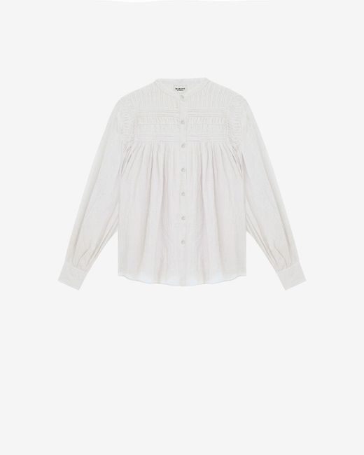 Isabel Marant White Plalia Blouse