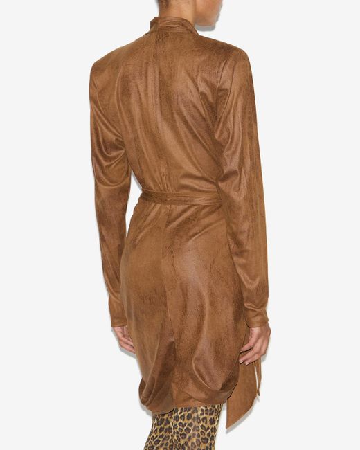 Isabel Marant Brown Aleora Dress