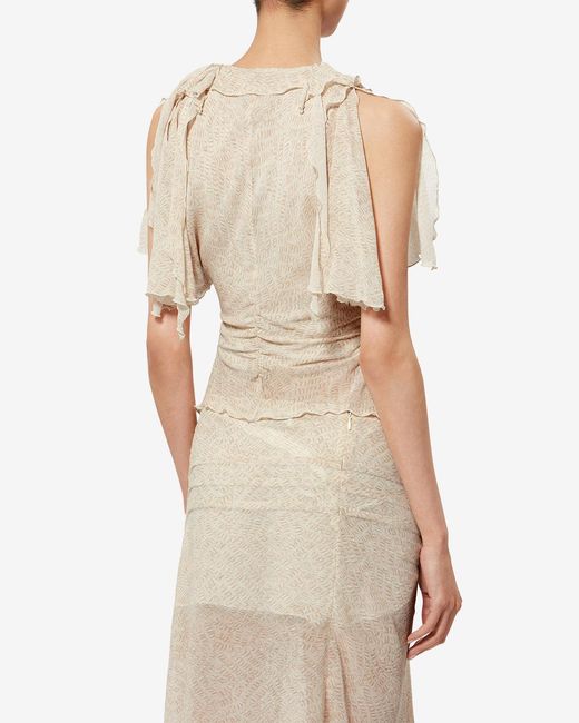 Isabel Marant White Thanais Blouse