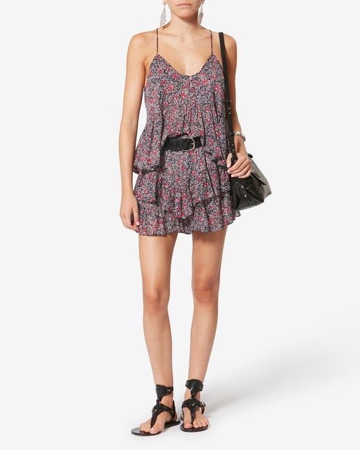 Isabel Marant Purple Lirhetta Top