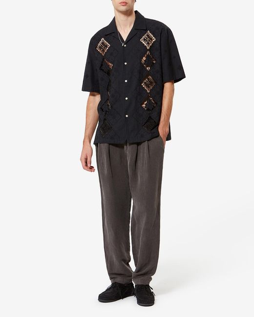 Isabel Marant Black Indy Shirt for men