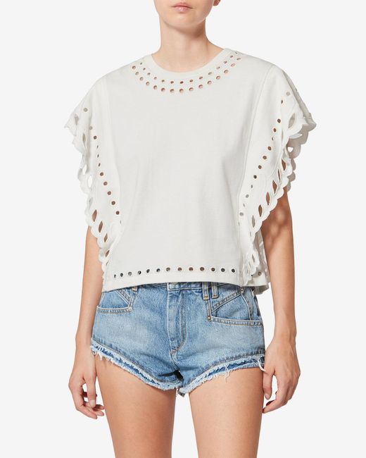 Isabel Marant White Odyle T-Shirt