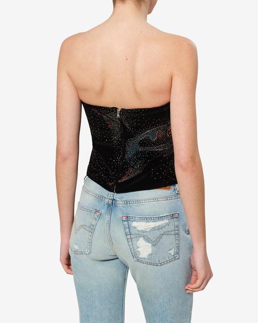 Isabel Marant Black Jiska Top