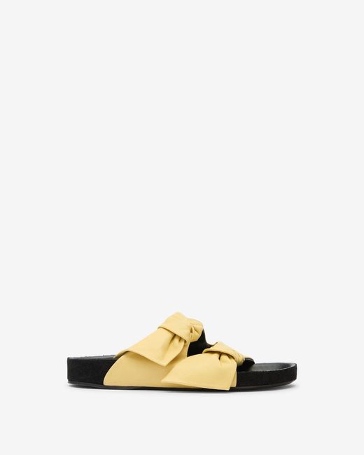 Isabel Marant Black Lennyo Bow Sandals