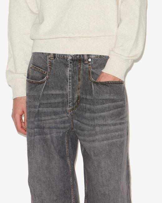 Isabel Marant Gray Janael Pants for men