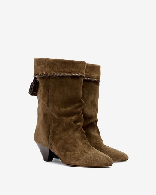 Isabel Marant Natural Dalby Boots