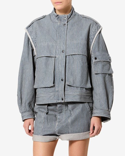 Edany Jacket Isabel Marant de color Gray