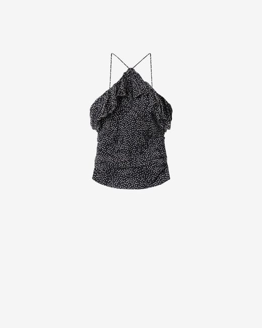 Isabel Marant Black Djimia Top