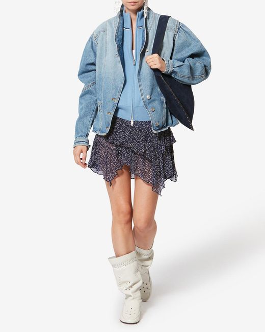 Isabel Marant Blue Lolita Skirt