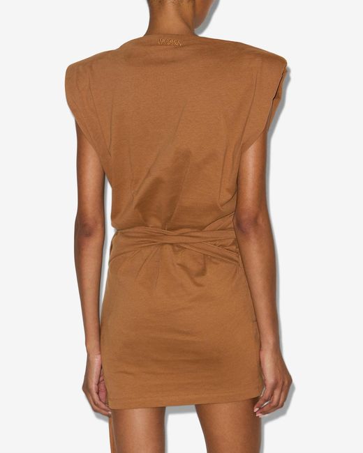 Isabel Marant Brown Marielle Dress
