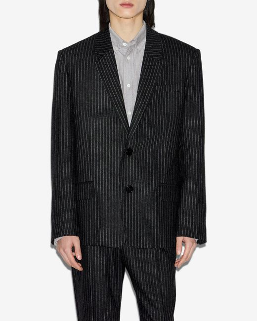 Giacca Freddie di Isabel Marant in Black da Uomo