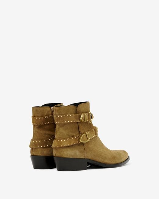 Isabel Marant Gray Zalya Boots