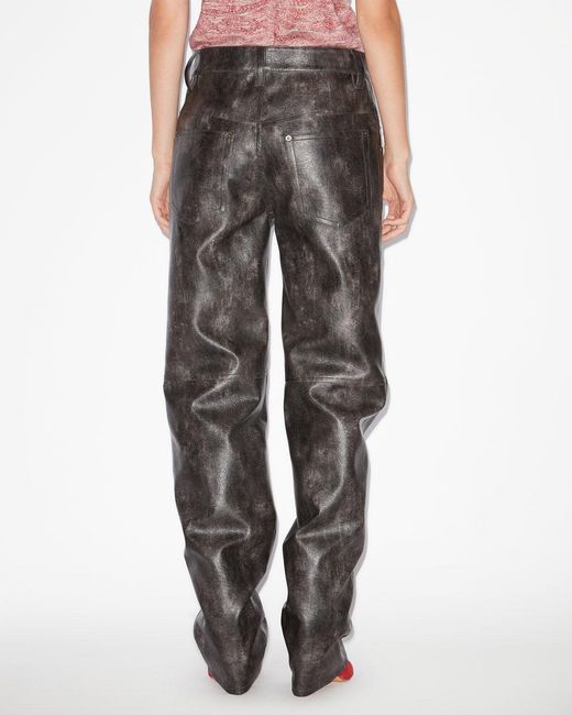 Isabel Marant Gray Coralea Pants