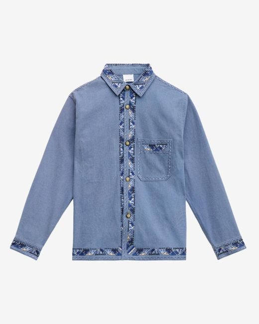 Isabel Marant Blue Rudy Jacket for men