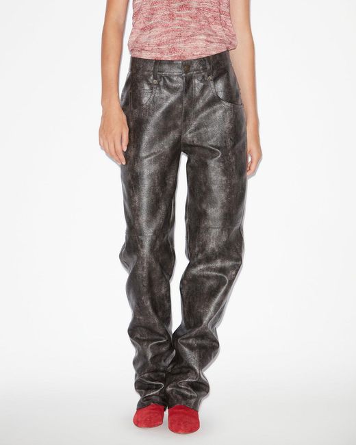 Isabel Marant Gray Coralea Pants