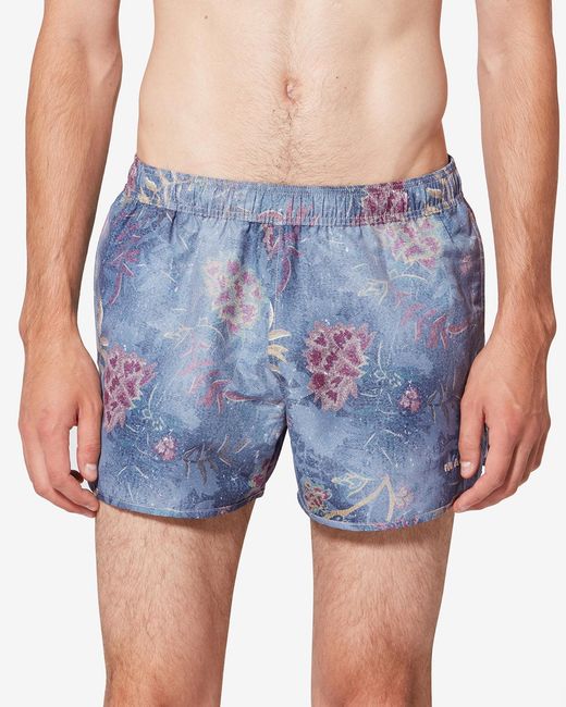 Isabel Marant Blue Vicente Swim Shorts for men