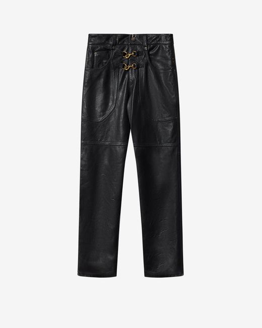 Isabel Marant Black Brinley Pants