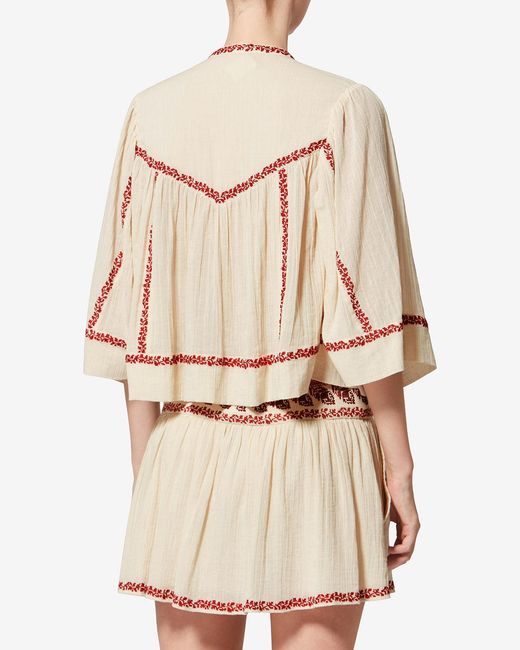 Isabel Marant White Juline Top