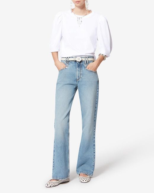 Isabel Marant White Maeliss T-Shirt