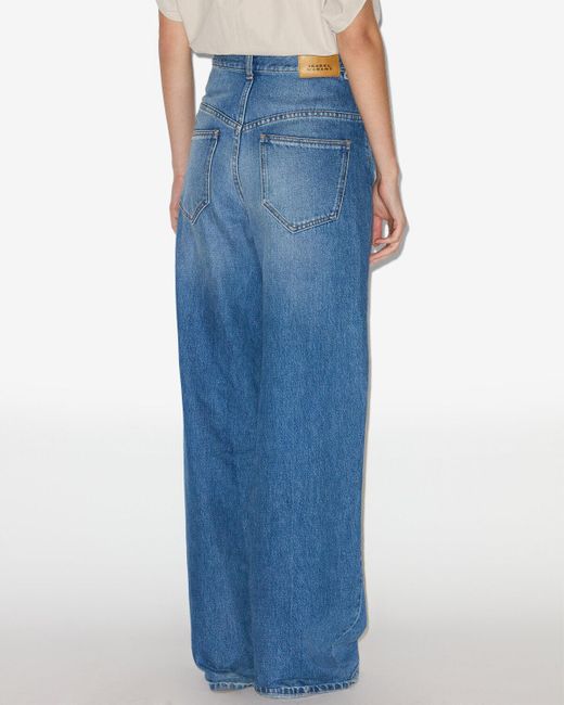 Isabel Marant Blue Lemony Pants