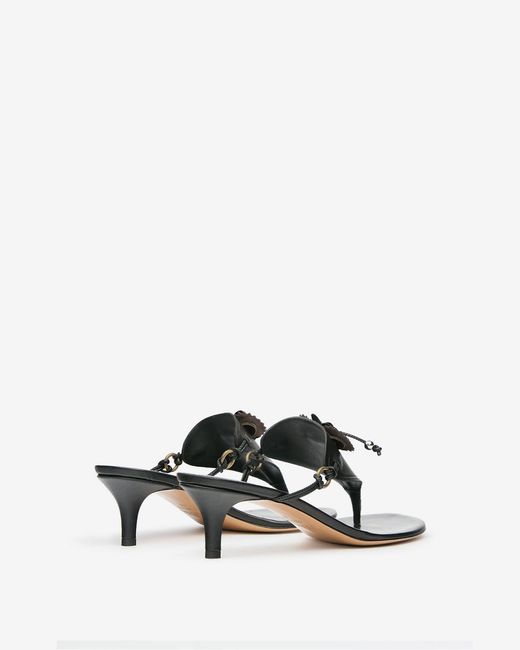 Isabel Marant White Ekyne Sandals