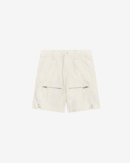 Isabel Marant White Kynan Shorts