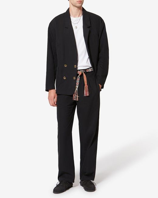 Isabel Marant Black Yhann Jacket for men