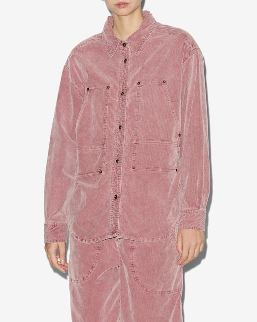 Isabel Marant Red Jacke Oriana