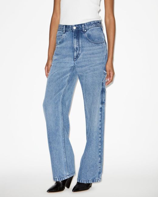 Isabel Marant Blue Bymara Pants