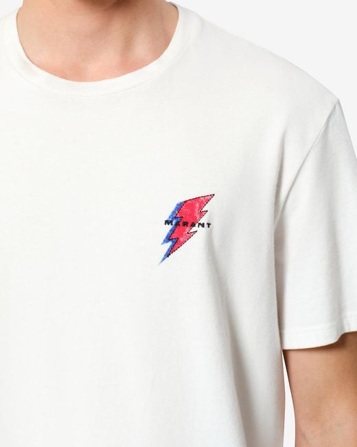 Isabel Marant White Honore T-Shirt for men