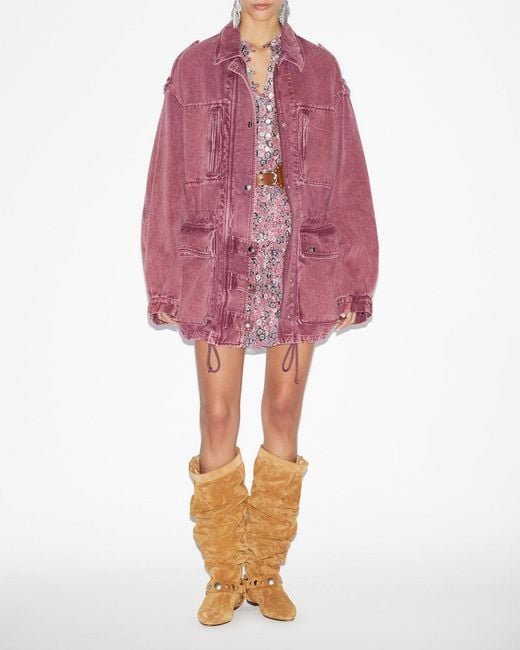 Isabel Marant Pink Joanna Jacket