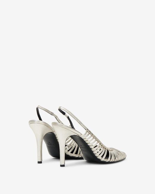 Isabel Marant White Pysma Pumps